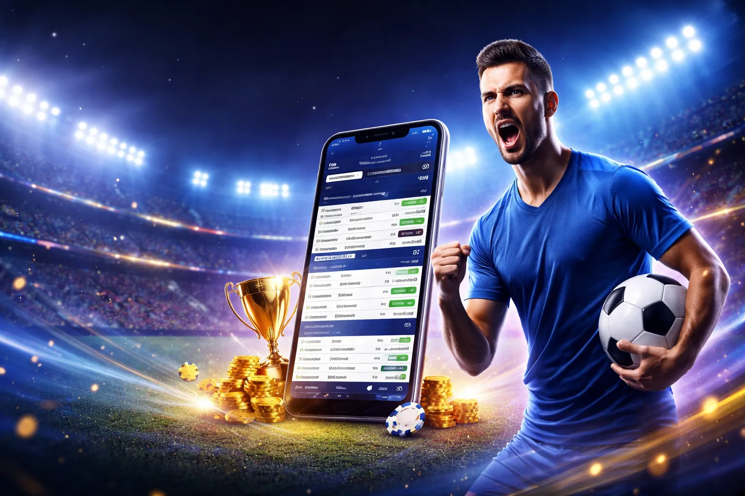 Người chơi đang kiểm soát việc cá cược của mình trên 98win1